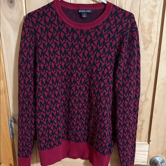 Michael Kors Other - Michael Kors Women's Sweater in Red and Black Pattern